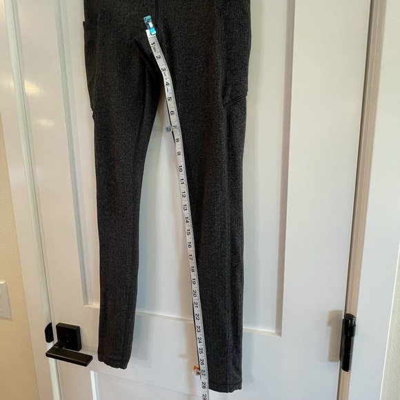 Lululemon Speed Up Tight Power Luxtreme Variegated Knit Black Heat 4 Pockets - Picture 13 of 16